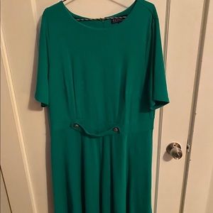 Green Eloquii Dress